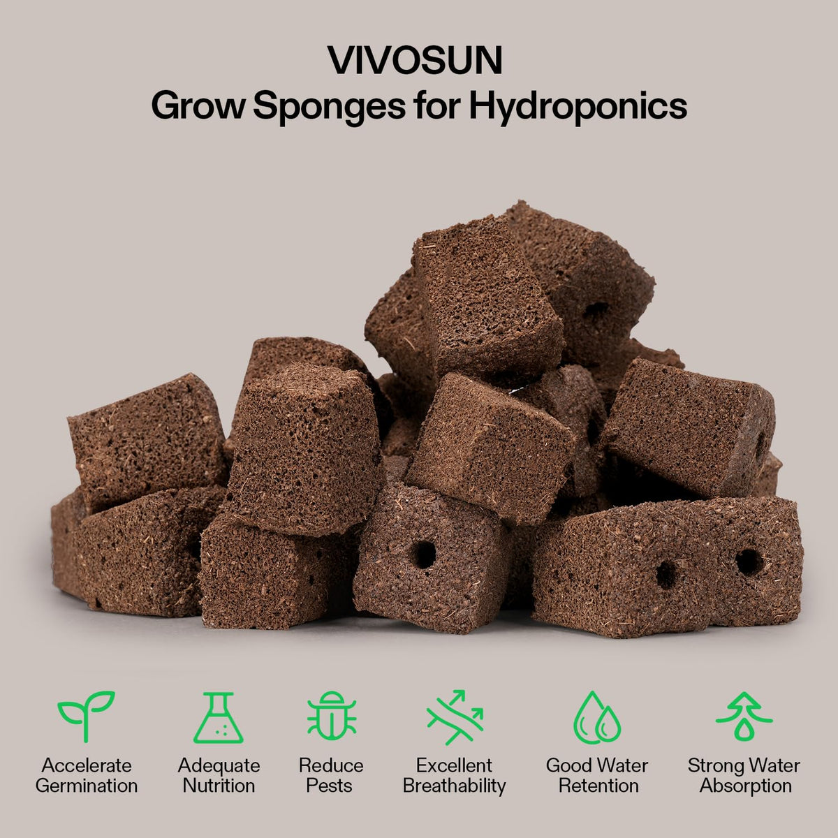 VIVOSUN durable PVC-U pipes built for long-lasting use