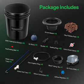 VIVOSUN air tubes and stones providing reliable airflow in the system.