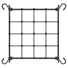 VIVOSUN elastic trellis netting with hooks supports climbing plants in compact spaces.