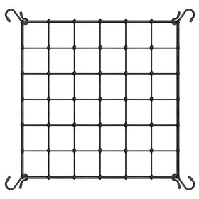 VIVOSUN elastic trellis netting 3x3ft installed on a garden frame to support climbing plants