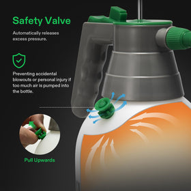 Extended spray rod reaches hard-to-reach spots on VIVOSUN sprayer