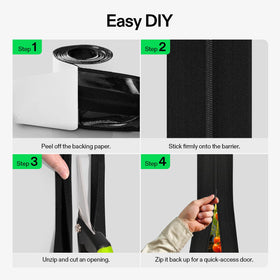 VIVOSUN heavy-duty Oxford canvas edging supports durable barrier construction