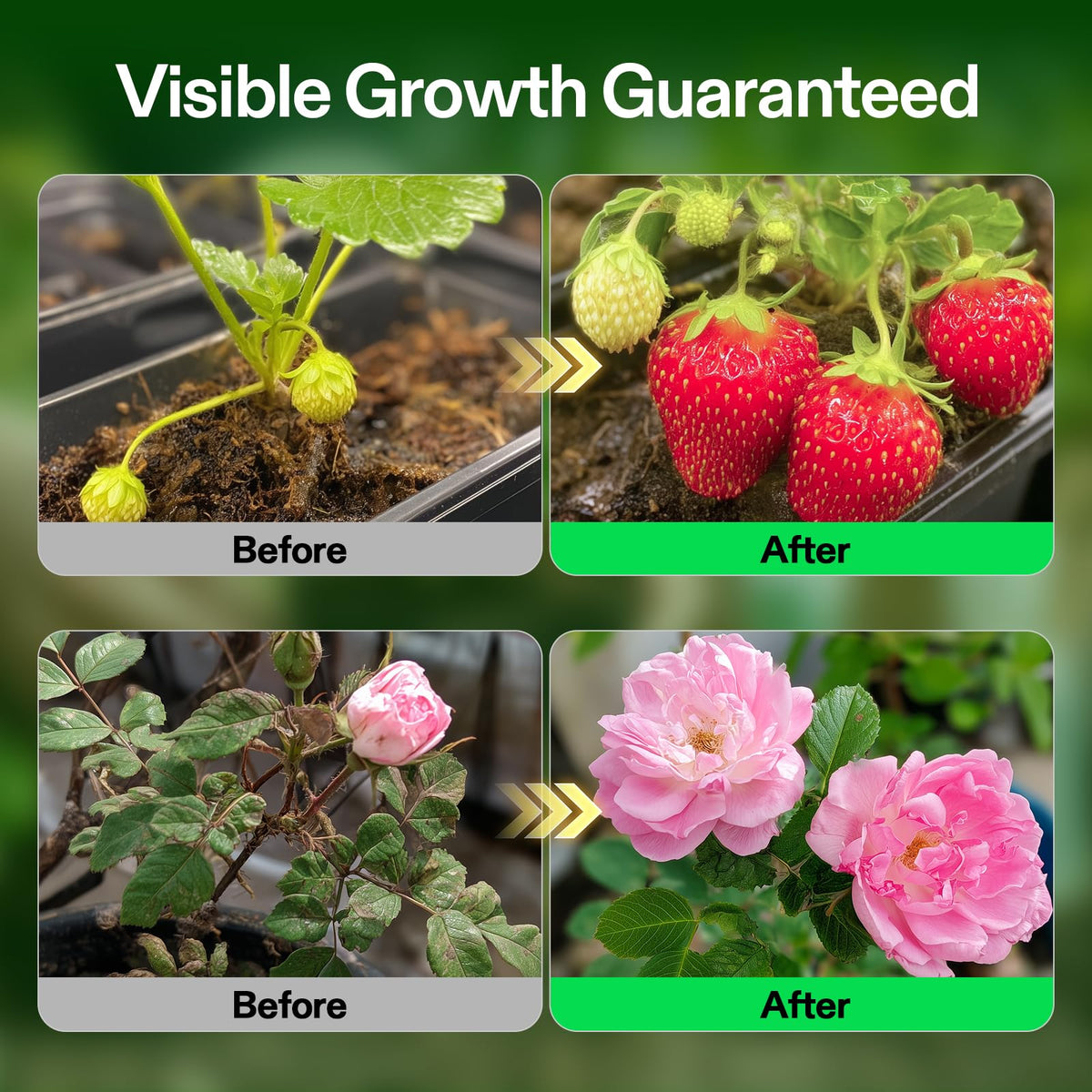 VIVOSUN hydroponics-setup showing compatibility with soil, hydroponics, coco coir