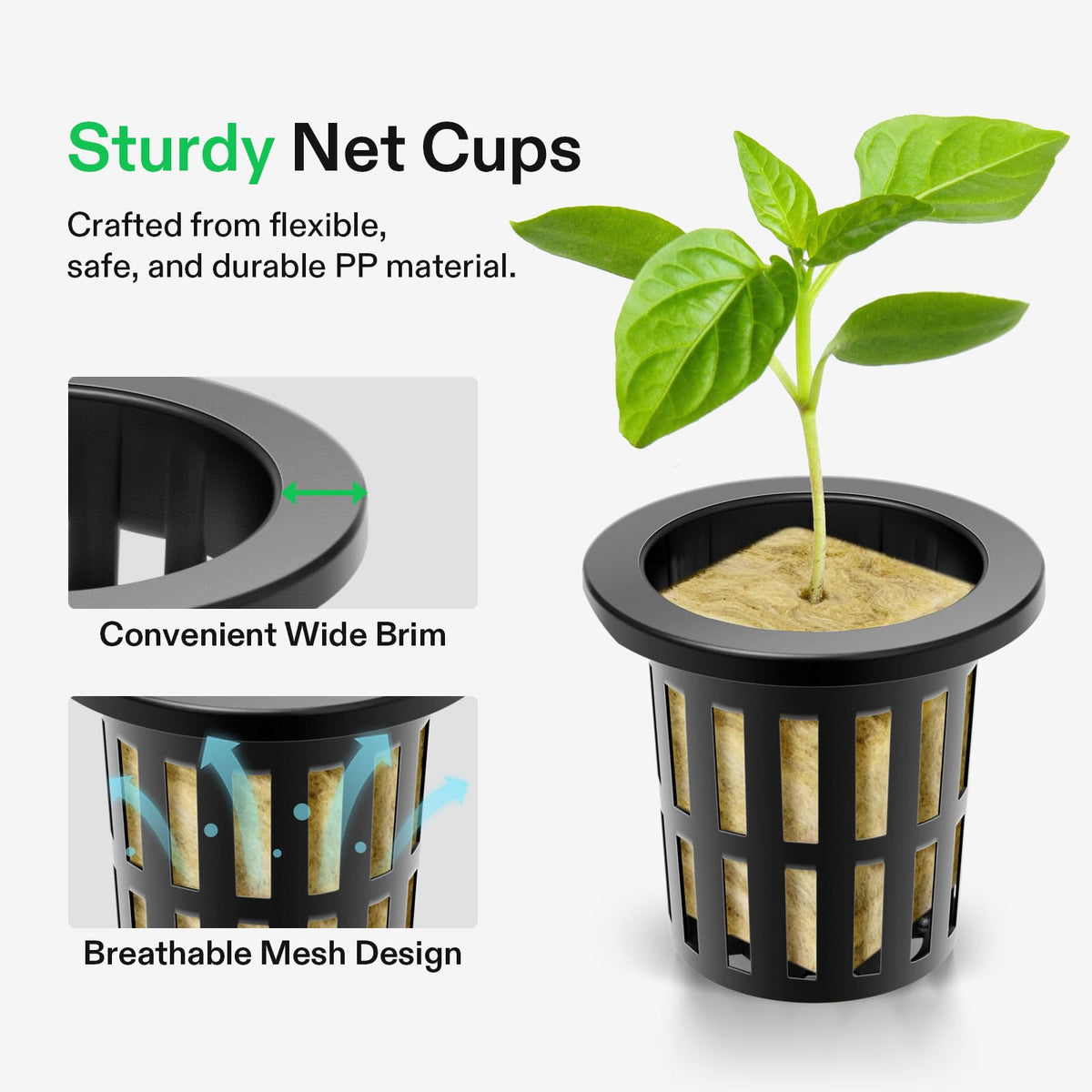 VIVOSUN hydroponics tower garden setup featuring the full kit for scalable growing.