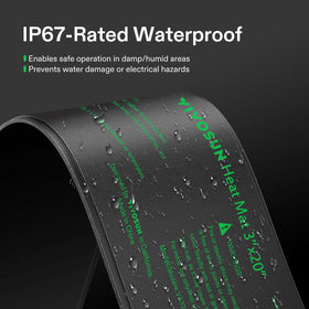 VIVOSUN IP67 waterproof surface enabling safe cleaning and durability