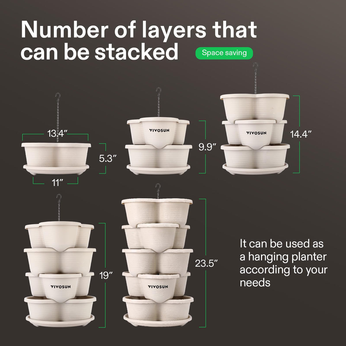 VIVOSUN kitchen balcony garden setup supports easy herb growth