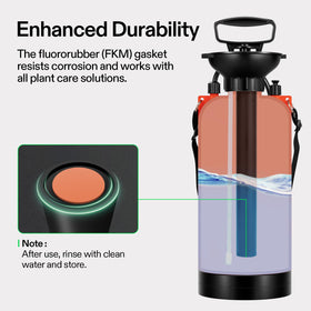 VIVOSUN large-fill-bowl and funnel simplify refilling and liquid checks.