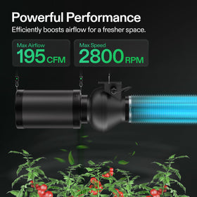 VIVOSUN M4 adjustable speed knob for precise airflow tuning