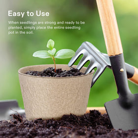 VIVOSUN 30-pack peat pots for indoor and outdoor planting