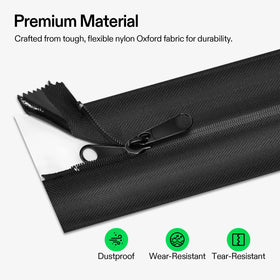 VIVOSUN peel-and-stick zipper eases installation on tarps and tents