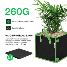 VIVOSUN permeable material ensures proper drainage and balanced soil moisture.