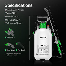 Three-nozzle system adapts spray for plants, weeds, and cleaning.