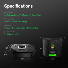 VIVOSUN reinforced handles for easy transport and setup