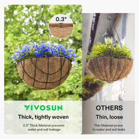 VIVOSUN reptile carpet and pet mat made from natural coconut fiber