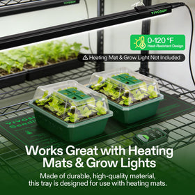 VIVOSUN reusable propagation trays promise long-term seed-starting use.