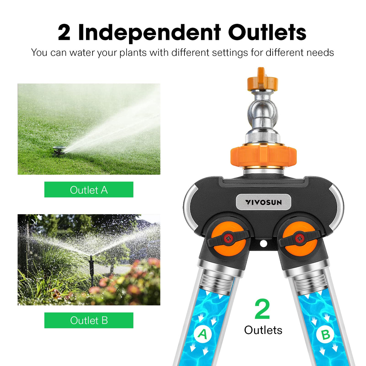 Ergonomic rubberized grip enables comfortable operation