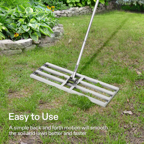 VIVOSUN rustproof stainless steel design resists corrosion for long-lasting outdoor use.