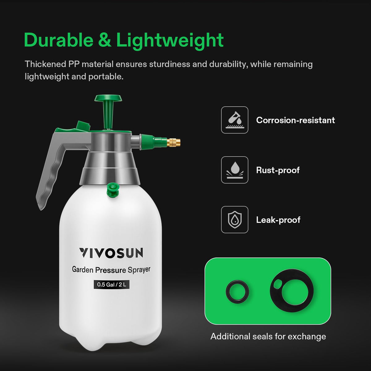 VIVOSUN safety valve vents excess pressure during use