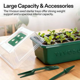 VIVOSUN seed starter accessories pack includes tools and labels.