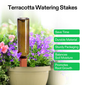 VIVOSUN self-watering spikes hexagonal design demonstrates efficient water flow
