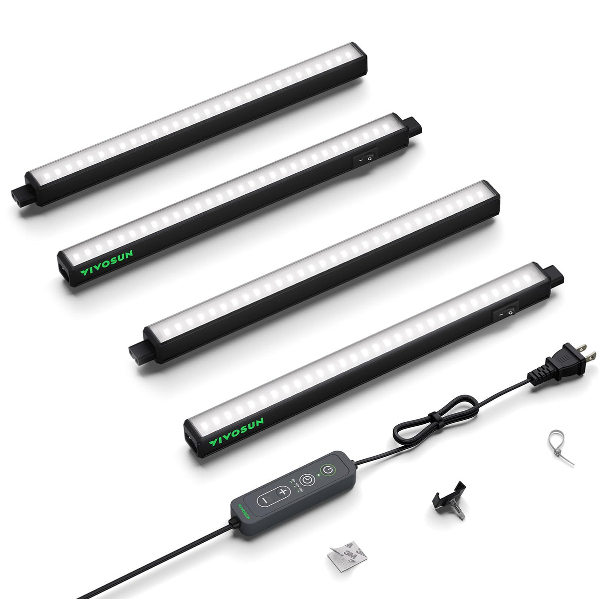 VIVOSUN T5 grow light strip package for quick seedling setup