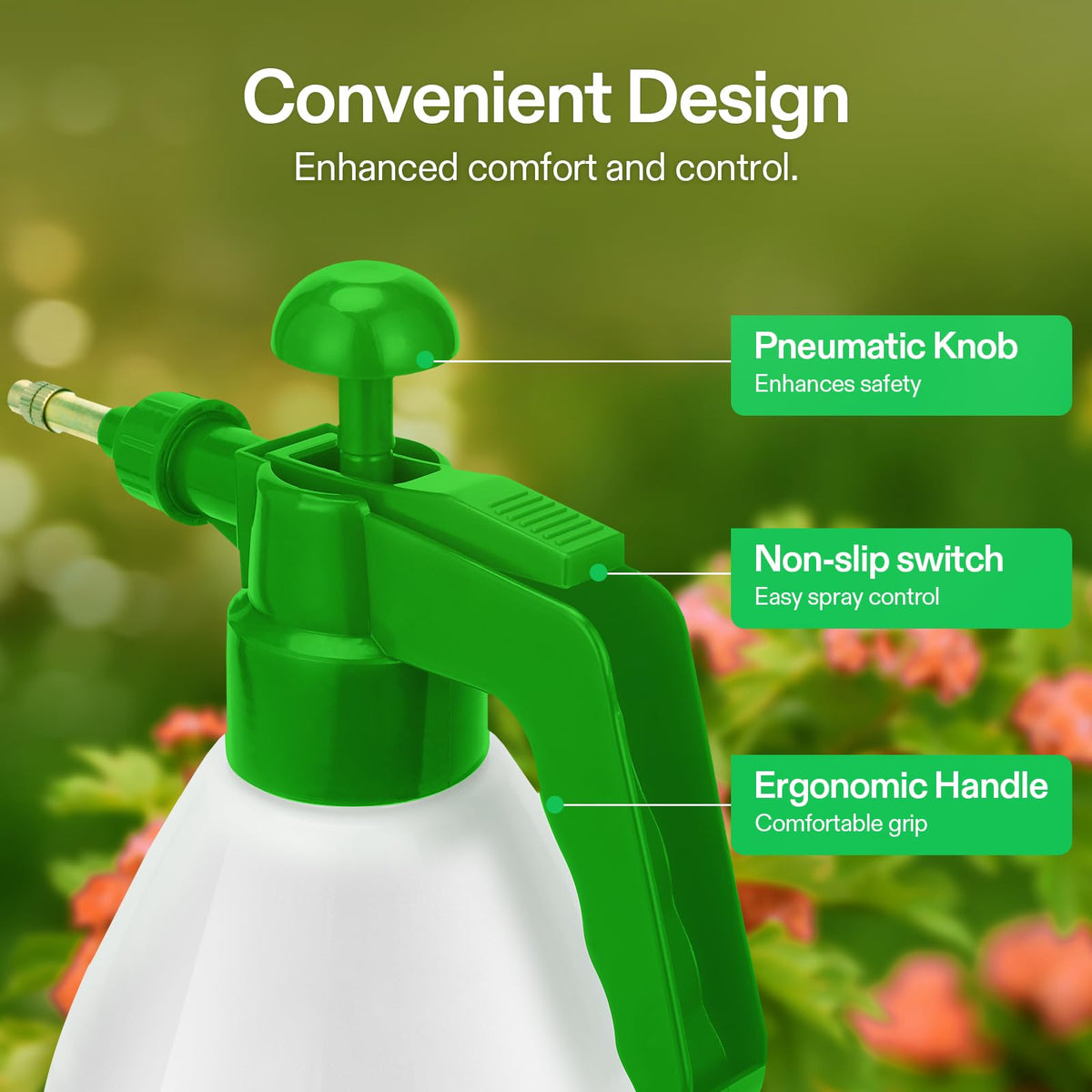 VIVOSUN thickened-bottom design enhances durability and stability during use.
