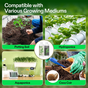 VIVOSUN promotes vegetative to flowering nutrition for higher yields.