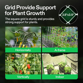 VIVOSUN supports vertical and horizontal growth for efficient space use.