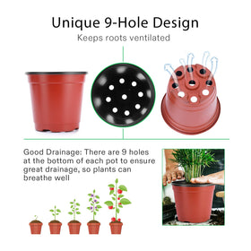 VIVOSUN reusable pot, easy to wash and reuse for multiple seasons.