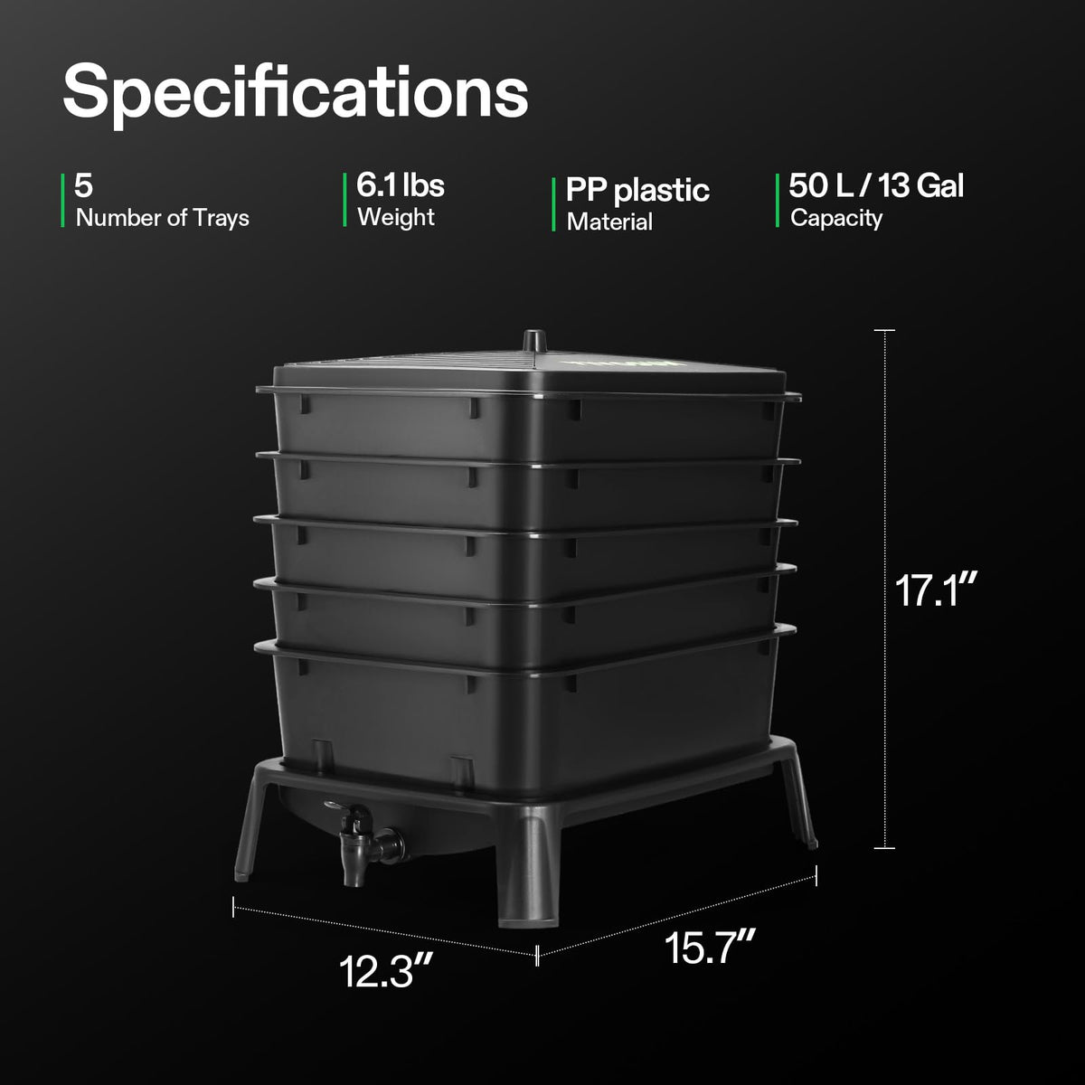 Waste to compost journey with VIVOSUN system for cleaner use