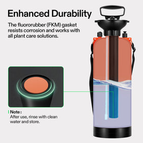 VIVOSUN wide-mouth filling opening speeds refills and cleanup.
