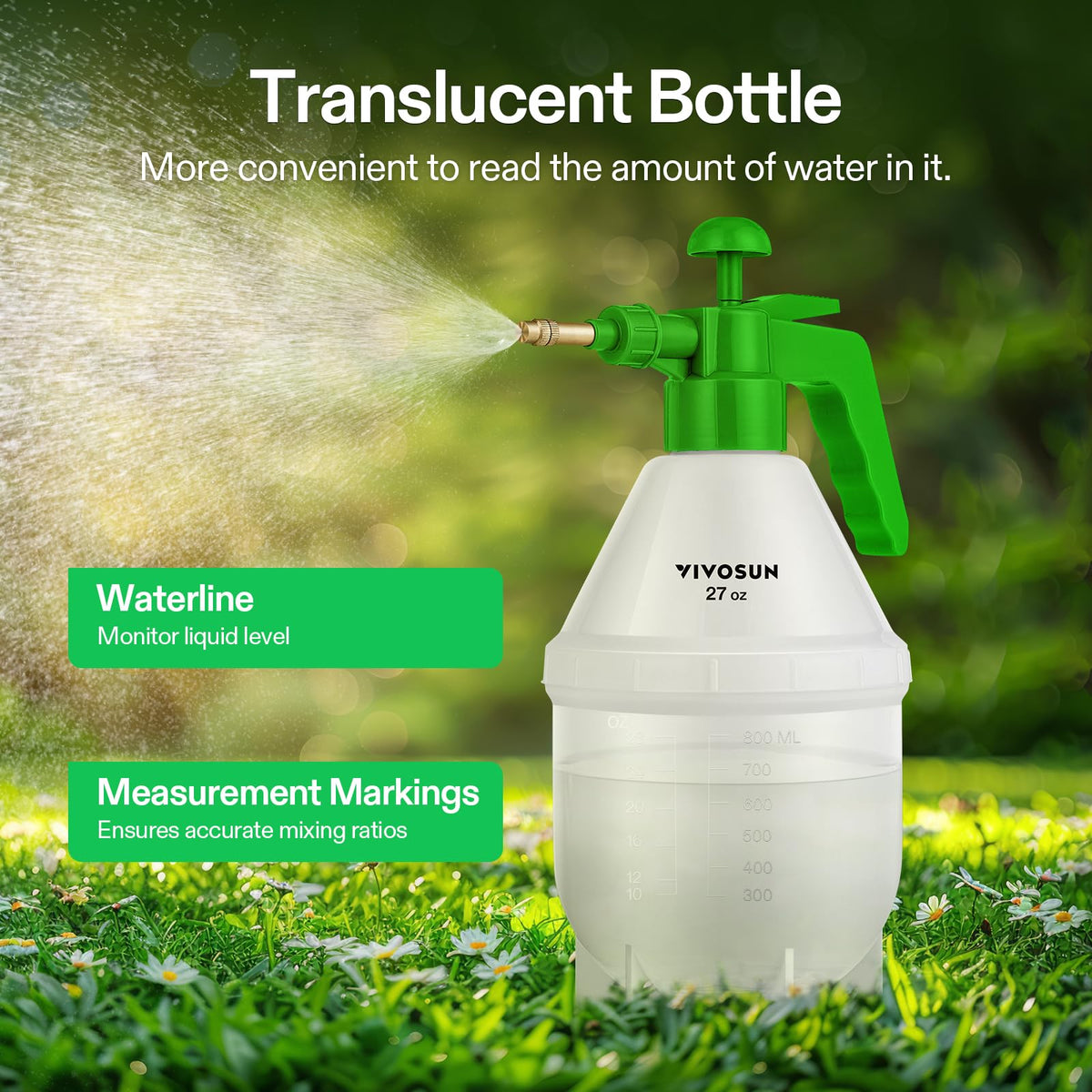 VIVOSUN wide range of applications covers plants, cleaning, and more.