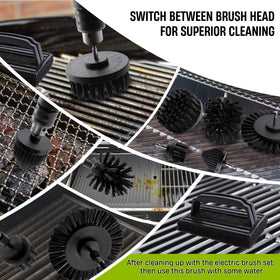 Vizava complete grill cleaning kit ideal for dad gifts and outdoor cooking