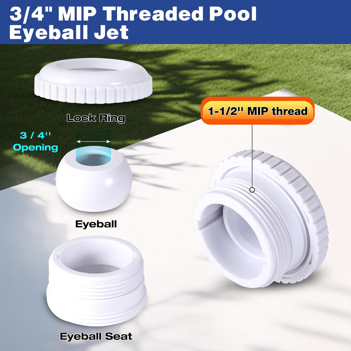 Vizava pool opening kit improving circulation during openings.