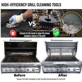 Vizava rust remover tool revives metal grates with safe scrubbing