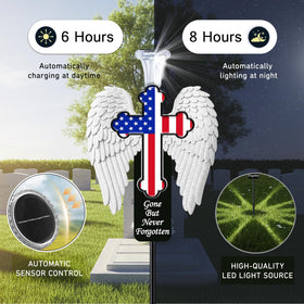VKEVOC Dusk-to-Dawn LED illumination keeps the site lit after sundown.