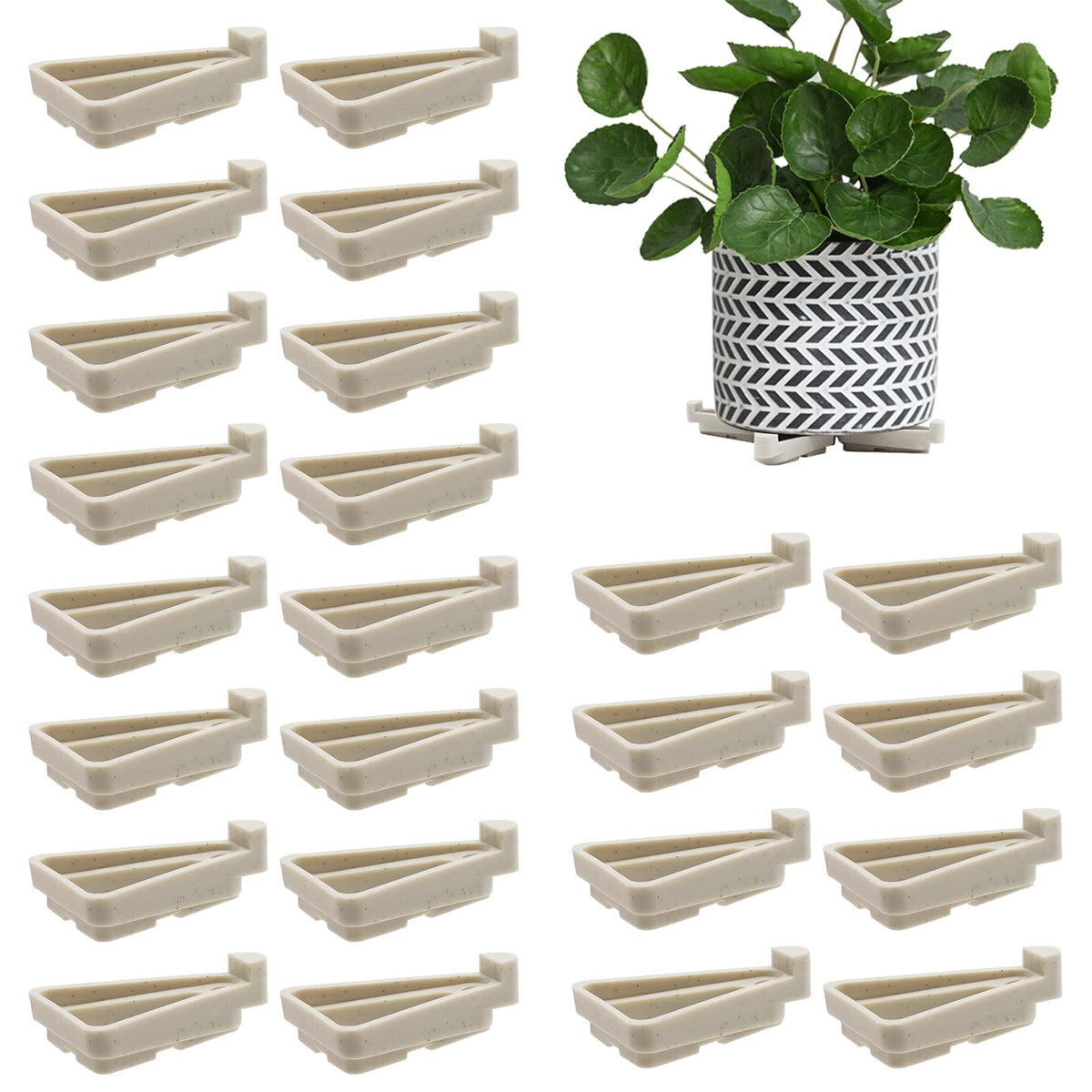 Vkinman breathable moisture-proof feet help protect floors.