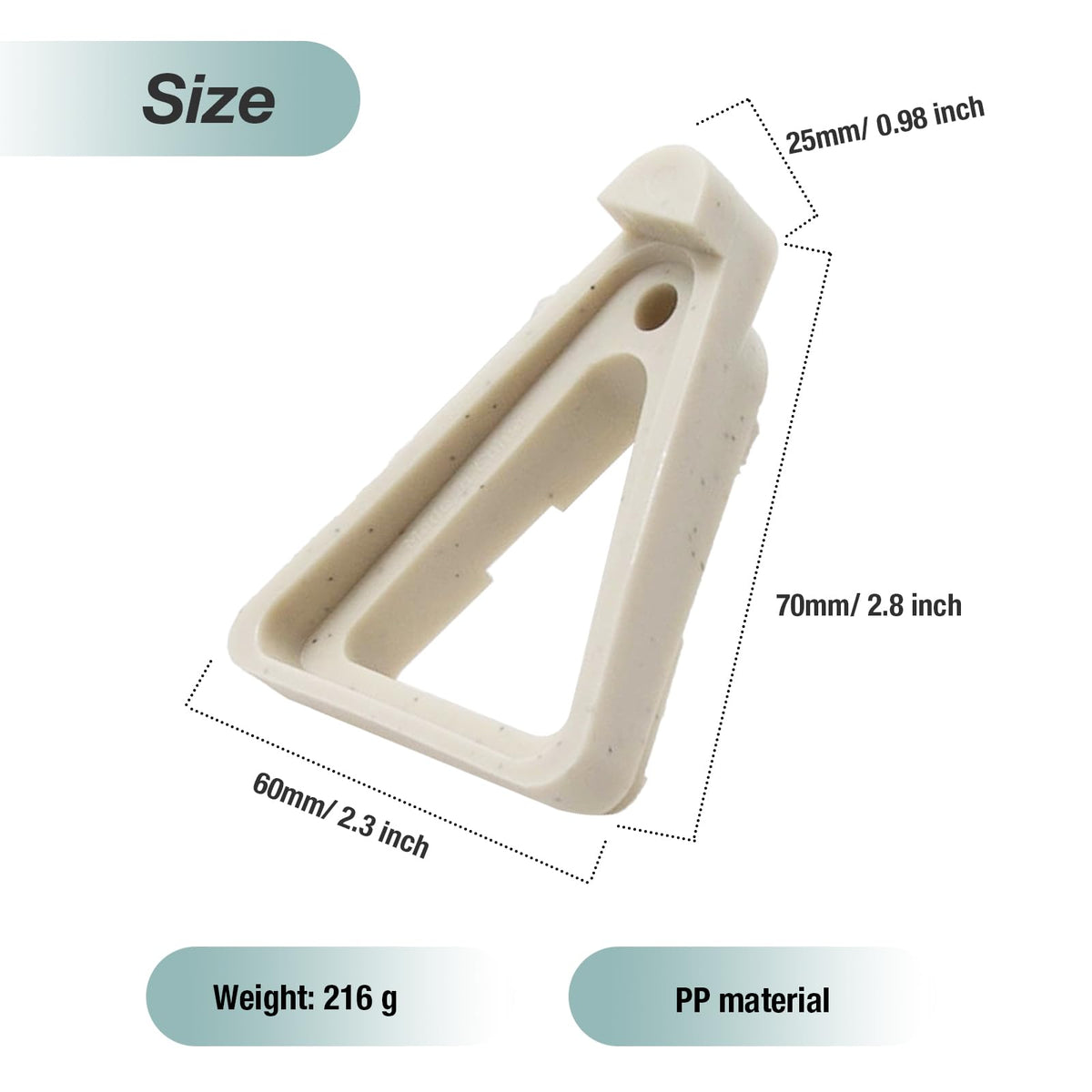 Vkinman plant foot pads elevate pots for easy soil cleaning.