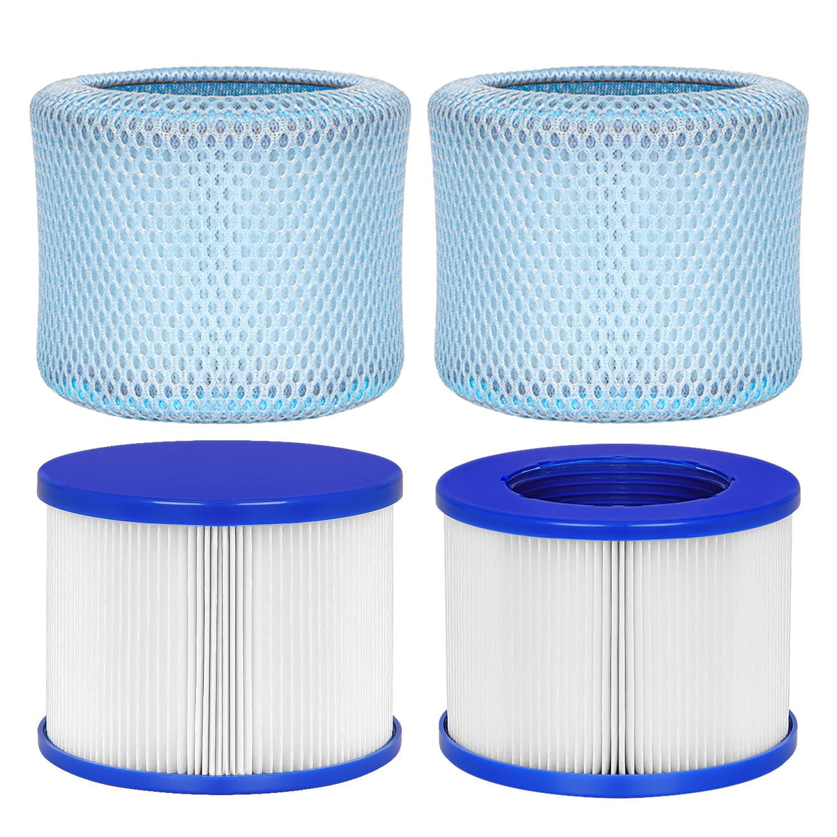 Vkolim hot tub replacement cartridge with screw-in design for cleaner water