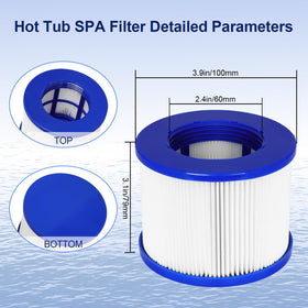 Vkolim trilobal fabric technology close-up showing enhanced filtration and flow