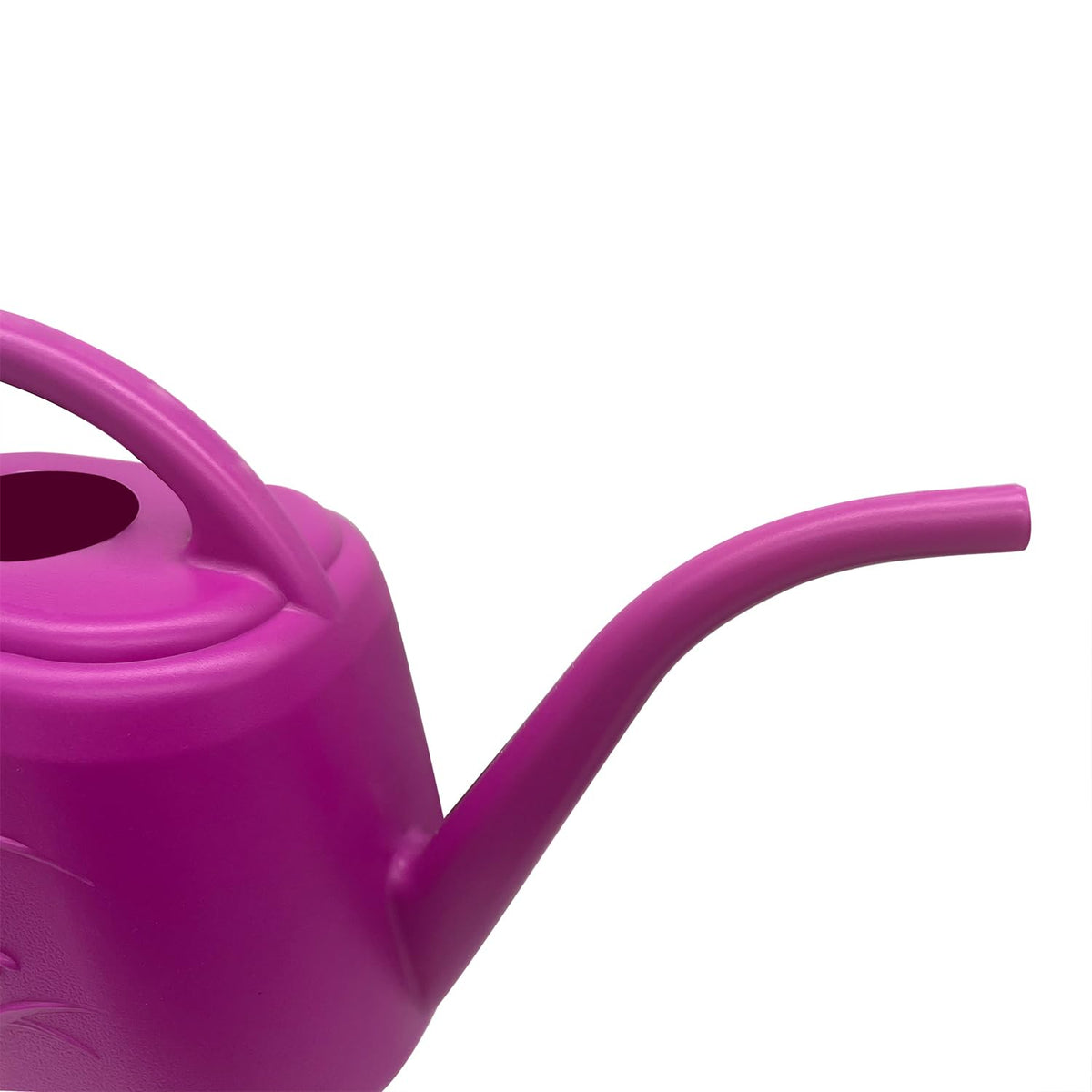 VKPLITE Rose Red watering can long spout for gentle, controlled flow.