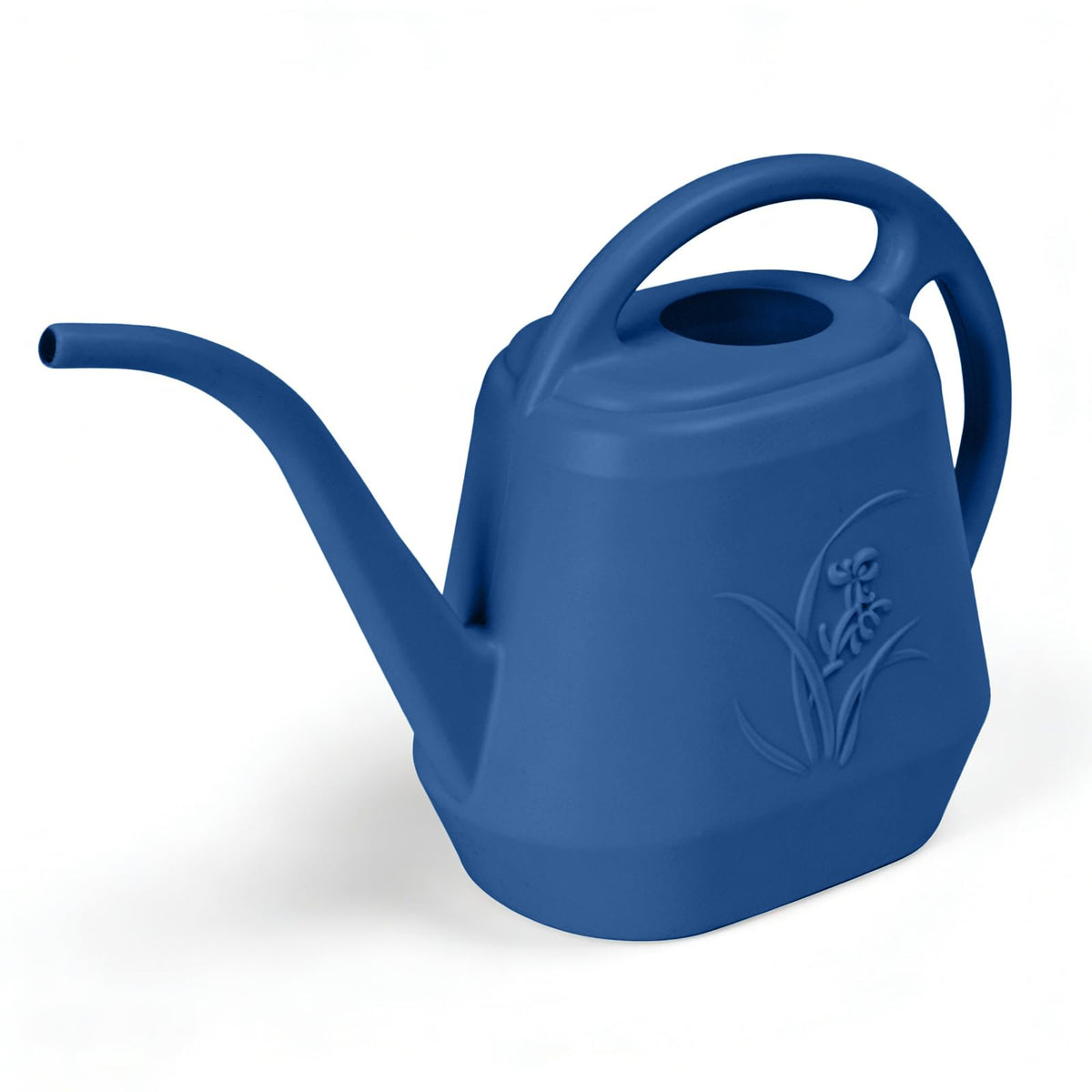 VKPLITE watering can with a long spout for precise watering in tight spaces.