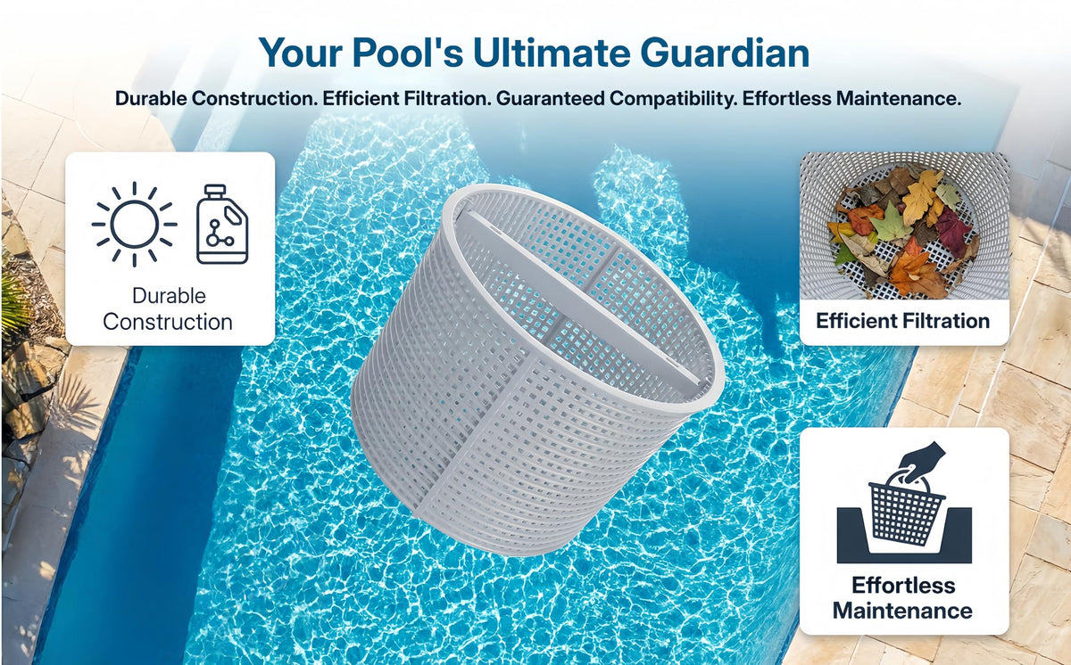 Replacement VKQ SPX1082CA basket supports reliable skimmer performance