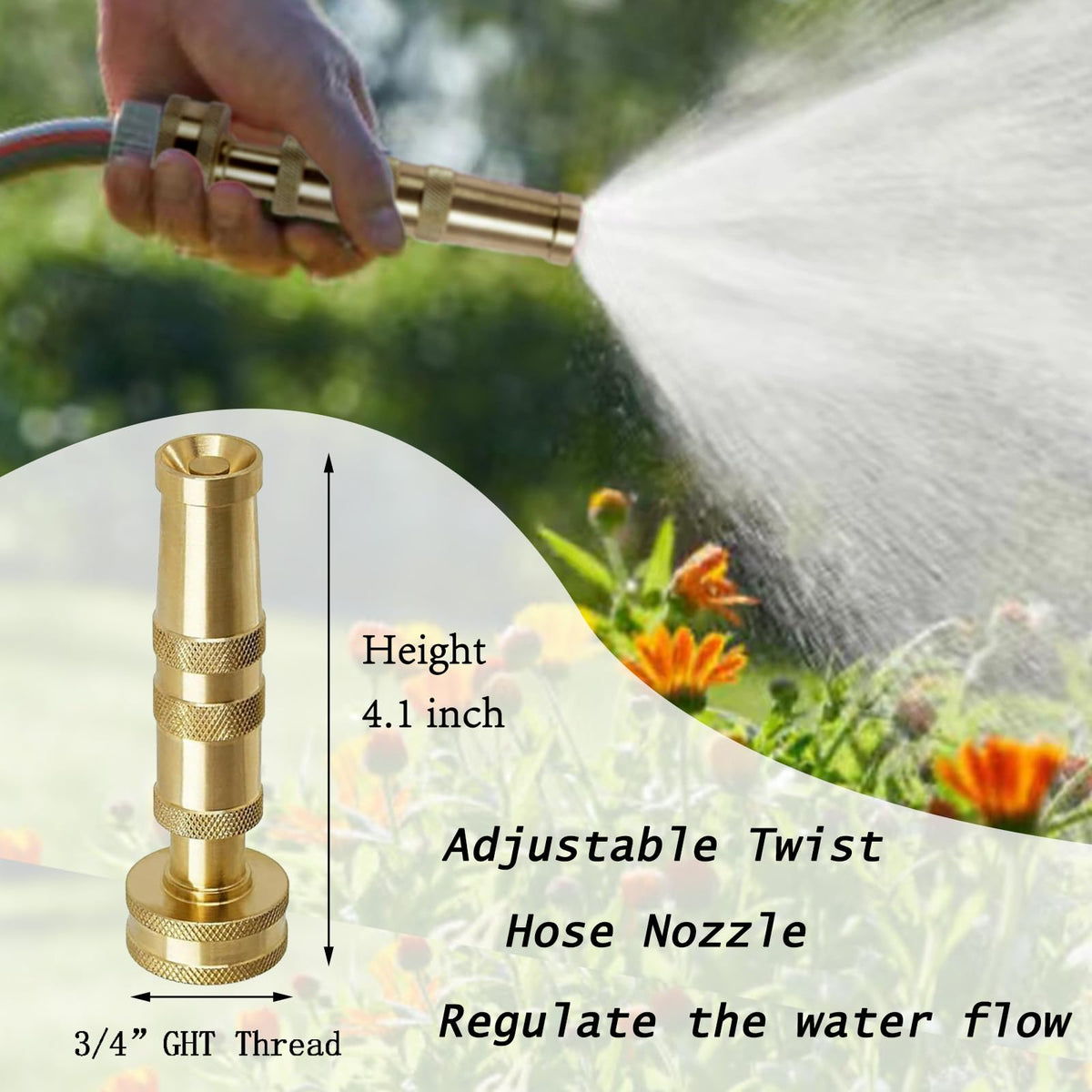 VNEIRSHAH nozzle tip shows four holes for higher pressure and flow.