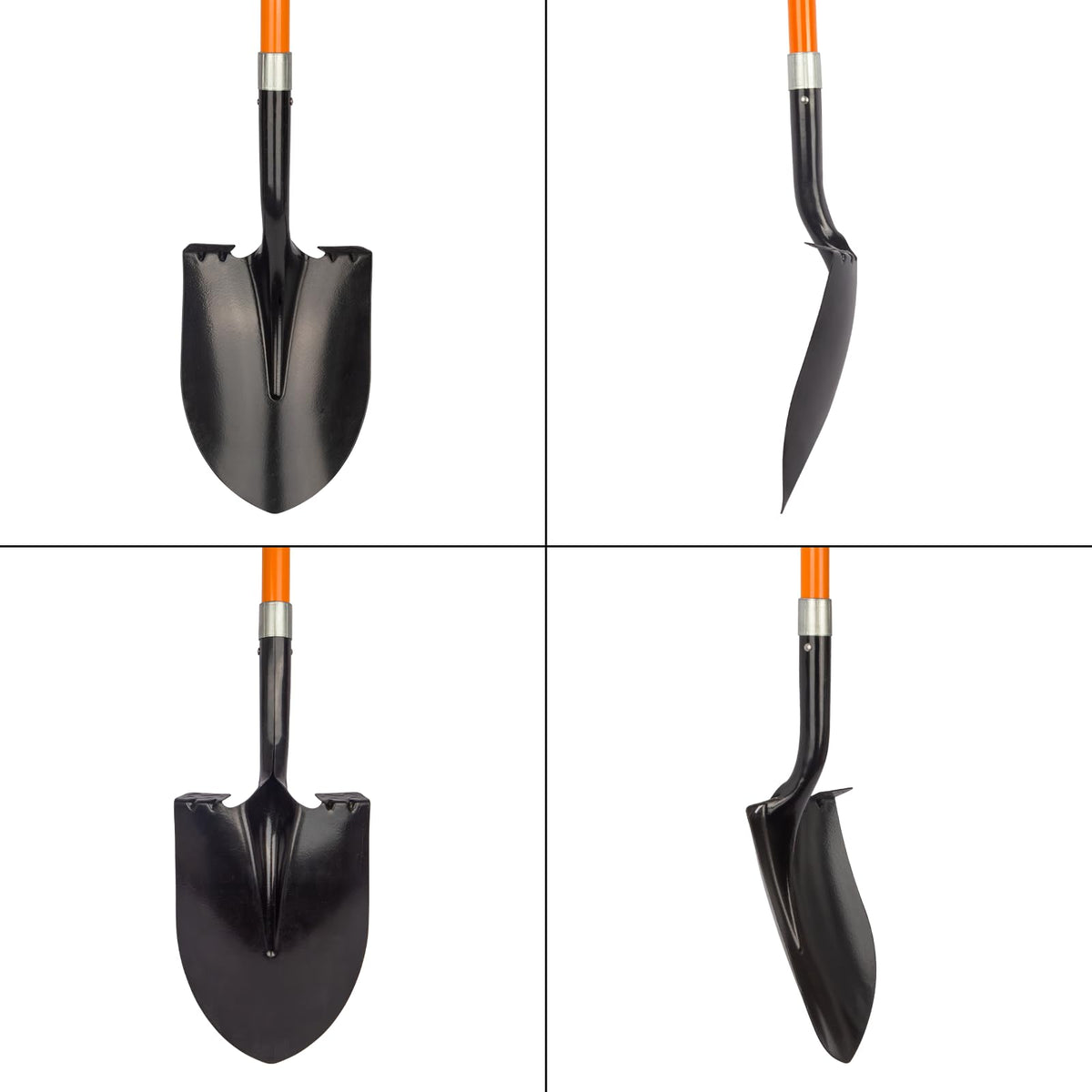 VNIMTI 56-inch shovel supports comfortable posture during extended use