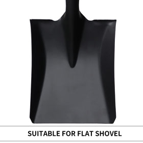 VNIMTI all-purpose shoveling tool, 41-inch reach for extended yard tasks.
