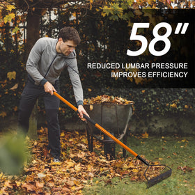 VNIMTI rake head and joints feature anti-rust coating for longevity