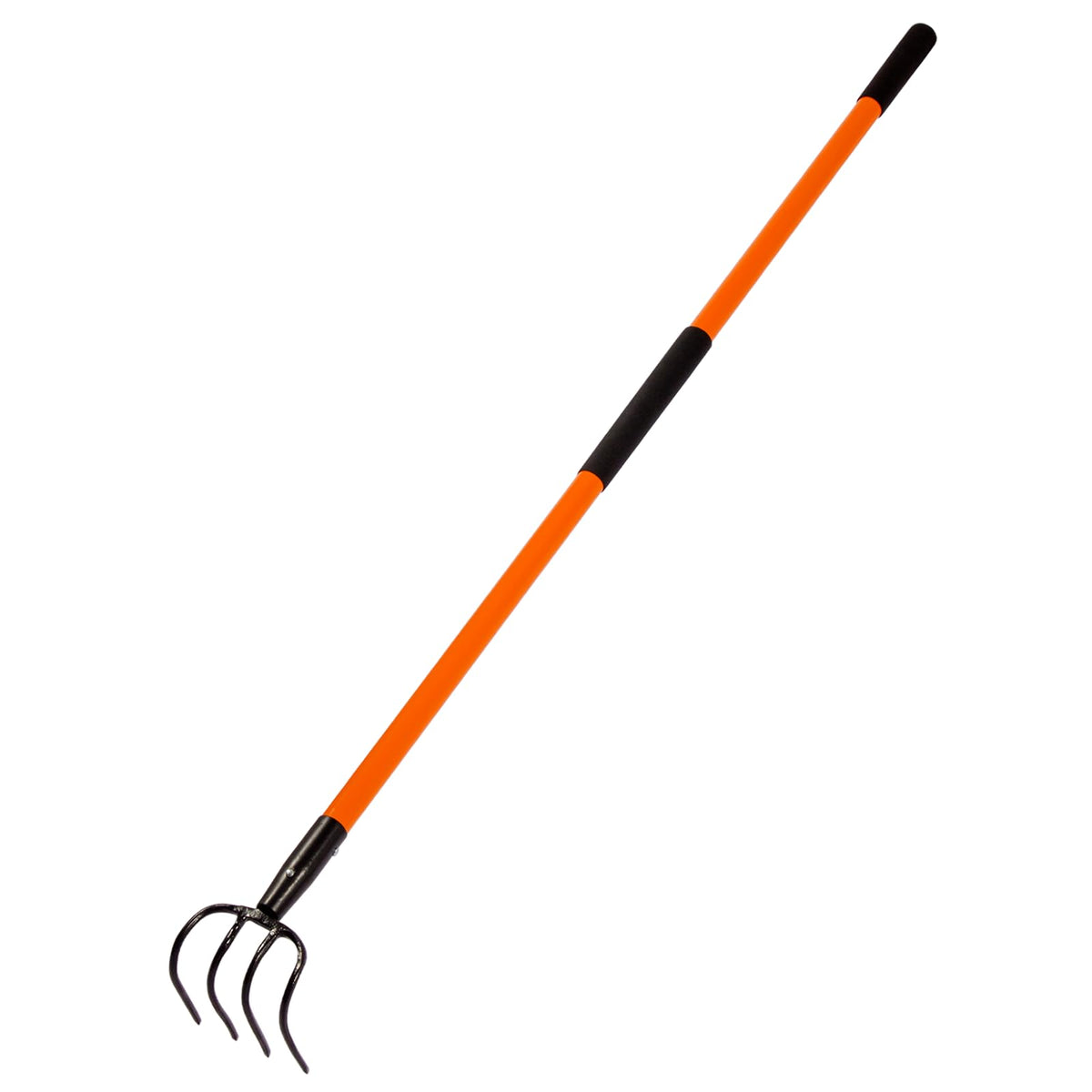 VNIMTI cultivator with 4 tines and 58-inch reach for deep soil prep.