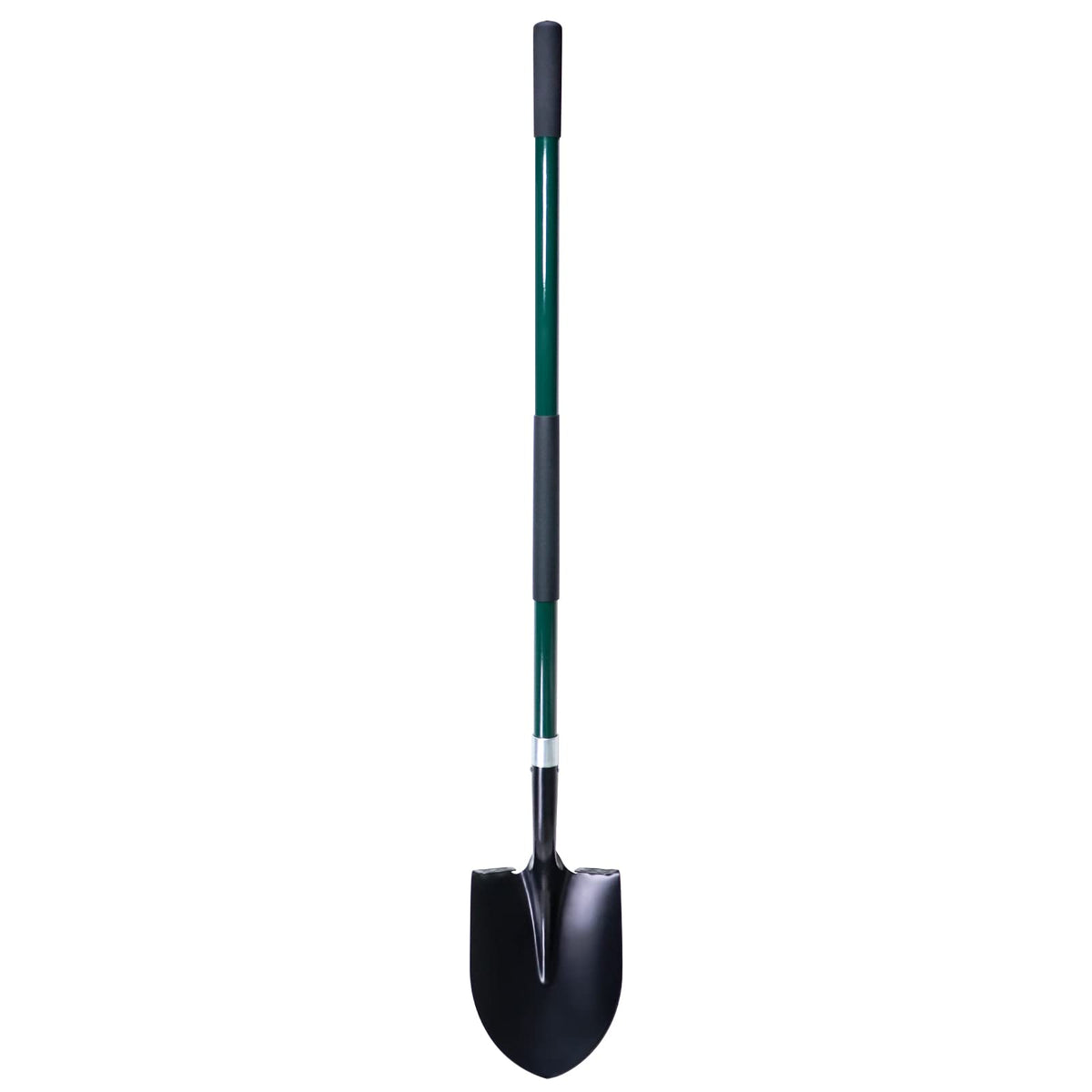 VNIMTI heavy-duty shovel with 56-inch round blade for efficient digging