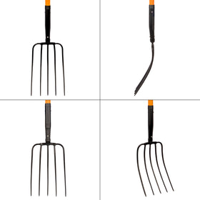 VNIMTI Pitch Fork fiberglass handle for lightweight durability